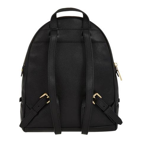 Black Rhea Leather Backpack - BrandAlley