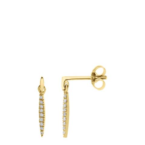Dyamant Gold Diamond Earrings 0.07ct