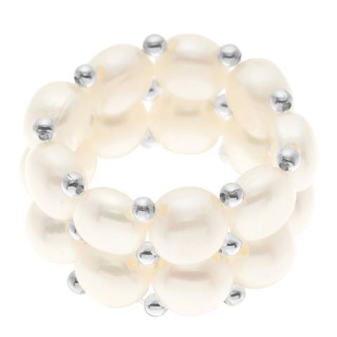 Mitzuko White Pearl Ring
