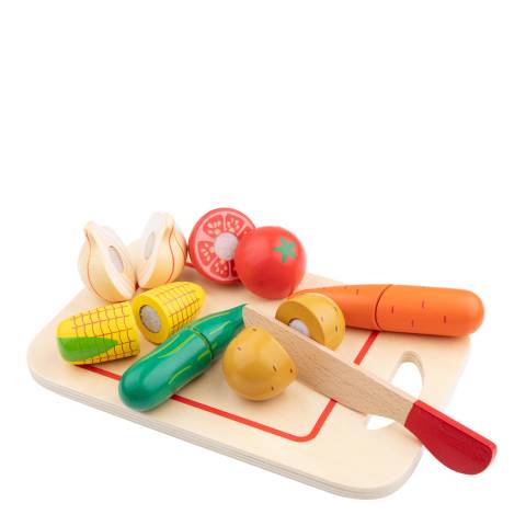 New Classic Toys 8 Piece Vegetable Cutting Playset