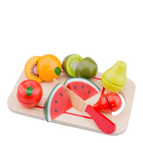 New Classic Toys 8 Piece Fruit Cutting Meal Playset
