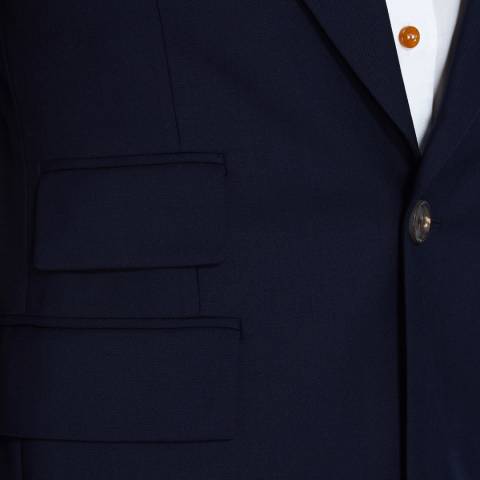 Navy Classic Suit Jacket - BrandAlley