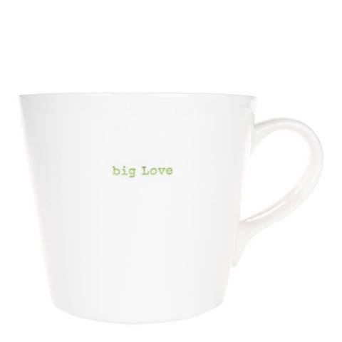 Keith Brymer Jones Green Big Love Large Bucket Mug, 500ml