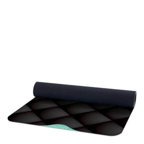 Myga Black Rubber Yoga Mat
