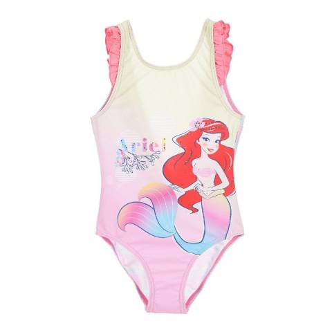Girls Little Mermaid Princess Swimsuit - BrandAlley