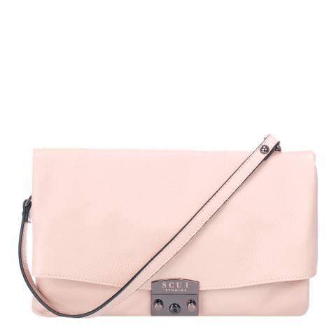 Rose Leather Clutch Bag - BrandAlley