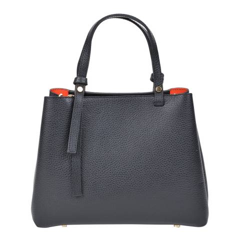 Black Leather Handbag - BrandAlley