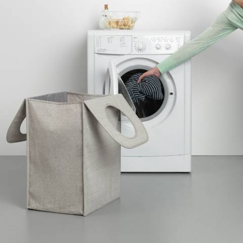 Brabantia Grey Rectangular Laundry Bag, 55L
