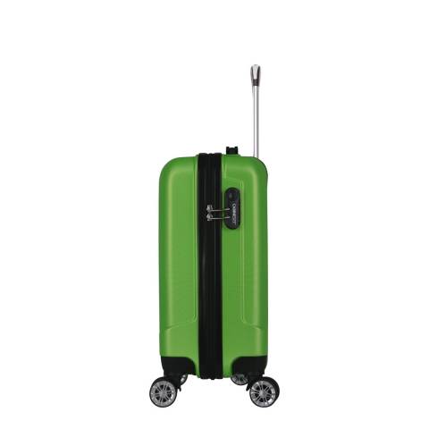 Green 8 Wheel Lake Suitcase 52cm - BrandAlley
