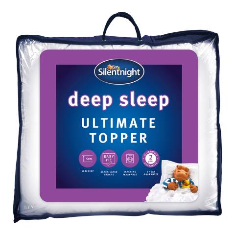 Silentnight Luxury Deep Sleep Single Mattress Topper