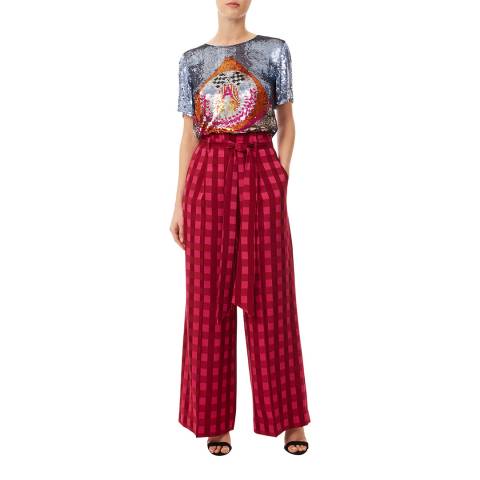 Temperley London Pink Stirling Trousers