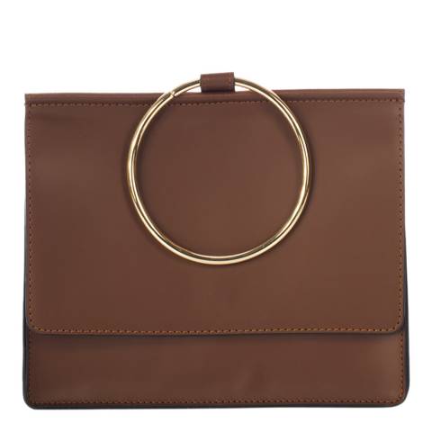 Giorgio Costa Brown Leather Top Handle Bag