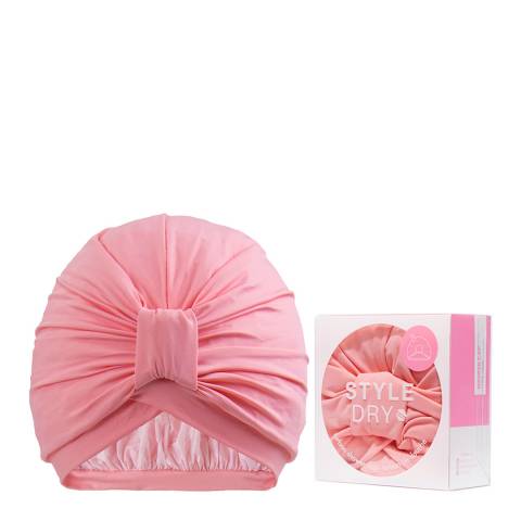Styledry Turban Shower Cap, Cotton Candy