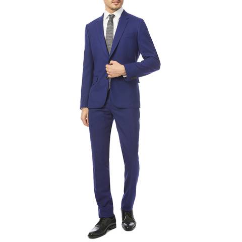 PAUL SMITH Blue Soho Wool Suit