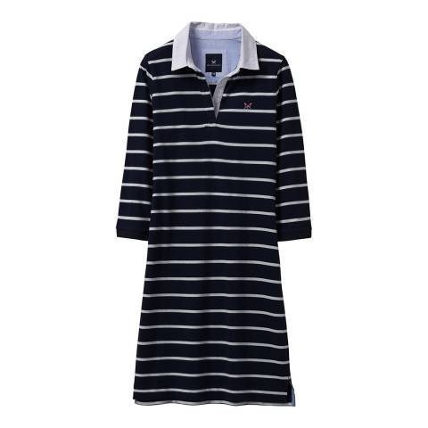 Crew Clothing Navy/White Rugby Dress