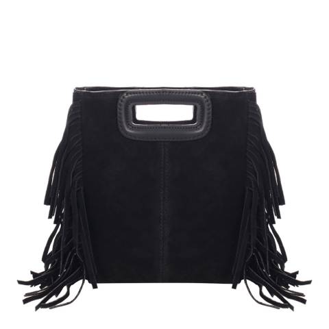 Giorgio Costa Black Leather Crossbody Bag