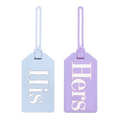 Kate Spade Luggage Tag Set, His and Hers
