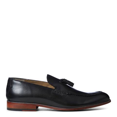 Oliver Sweeney Black Leather Metauro Loafers