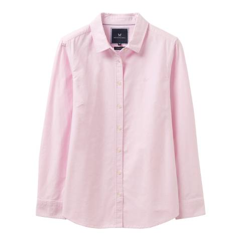 Crew Clothing Pink Cotton Oxford Shirt