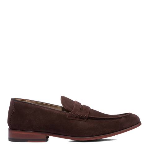 Oliver Sweeney Brown Montefeltro Suede Loafers