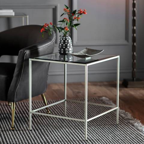 Gallery Living Rothbury Side Table, Silver