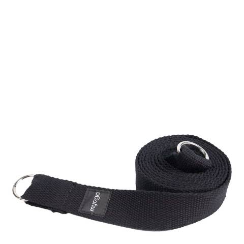 Myga 2 in 1 Black Yoga Belt & Sling