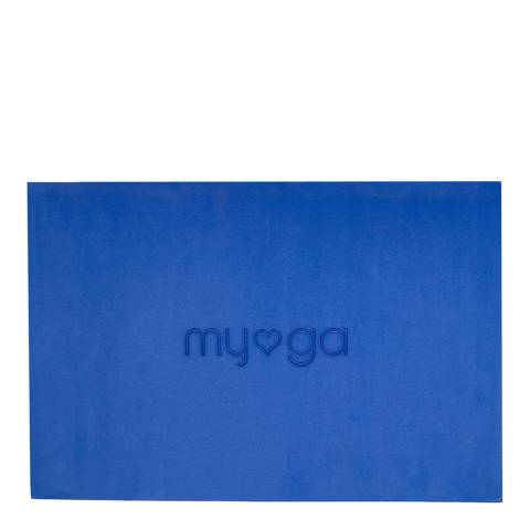 Myga Yoga Block Large Blue