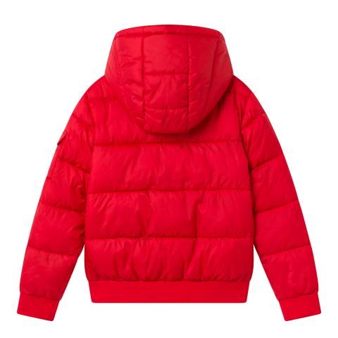 Younger Red Classic Puffa Jacket - BrandAlley