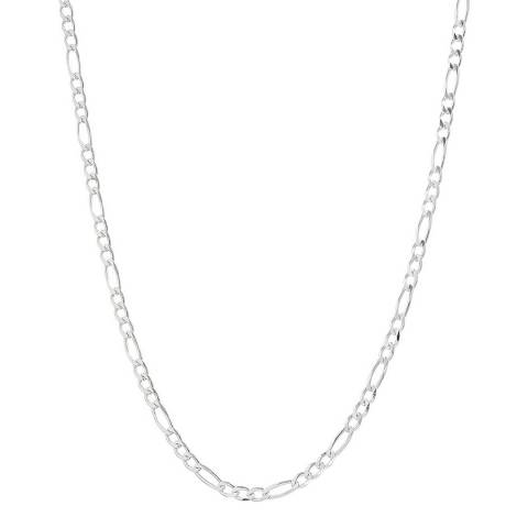 Stephen Oliver Silver Plated Figaro Necklace