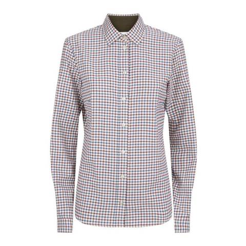 Le Chameau Multi Check Stanway Cotton Shirt