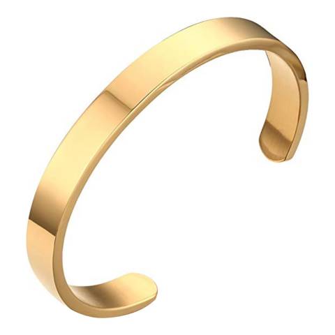 Stephen Oliver 18k Gold Plated Cuff Bangle