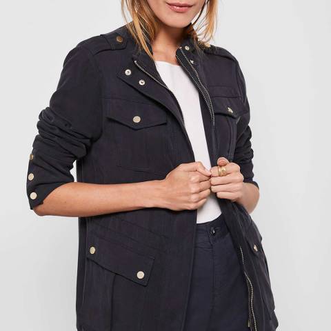 mint velvet star utility jacket