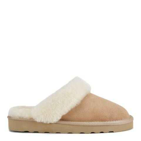 Australia Luxe Collective Sand Closed Mule Luxe Sheepskin Slippers