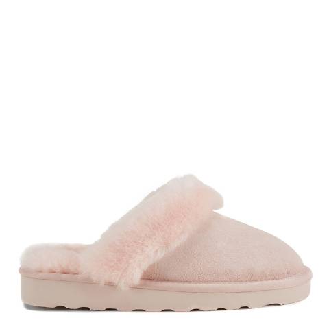 Australia Luxe Collective Pink Closed Mule Luxe Sheepskin Slippers