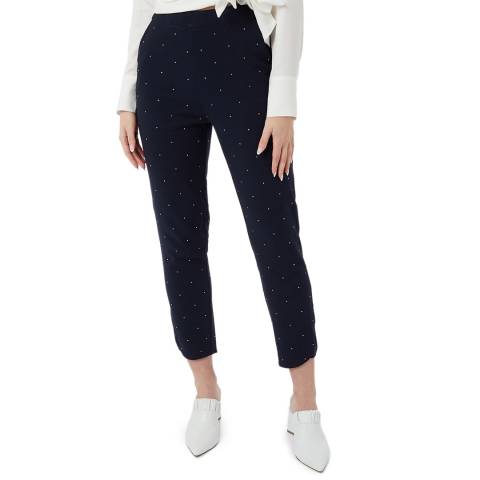 Ted Baker Navy Bobbii Tapered Joggers