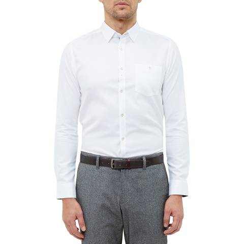 Ted Baker White Taccle Cotton Shirt