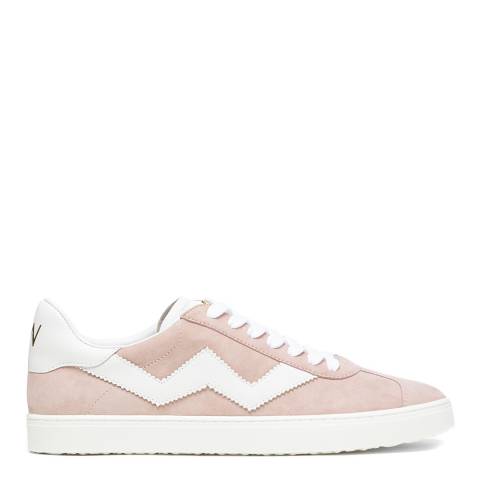 Stuart Weitzman Dolce Taupe Suede Daryl Sneakers