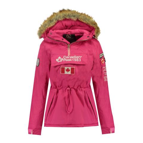 Canadian Peak Pink Banapeak Hoodie Jacket