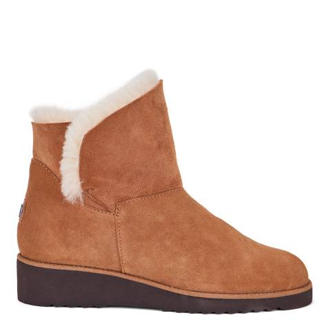 Australia Luxe Collective Chestnut Jump Ankle Wedge Bootie