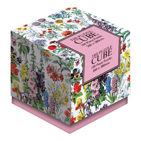 Robert Frederick Vintage Flowers 100 Piece Cube Jigsaw