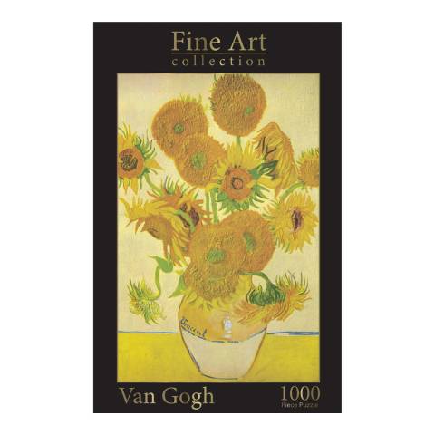 Robert Frederick Van Gogh: Sunflowers Jigsaw 1000 Rectangular Pieces