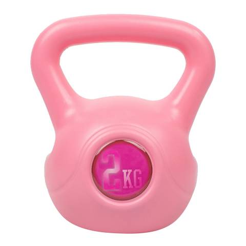 Phoenix Fitness Pink Kettle Bell 2kg