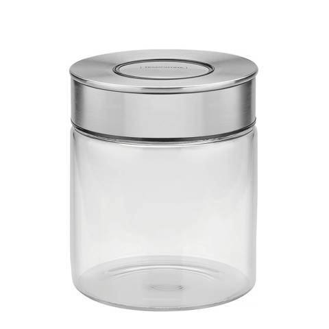 Tramontina Set of 4 Glass Canisters with Airtight Seal, 700ml