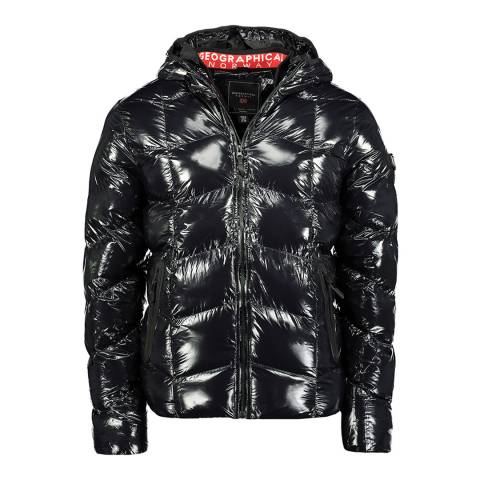 Geographical Norway Black Padded Puffer Jacket
