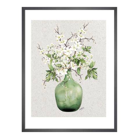 Summer Thornton Vase IV, Framed Print