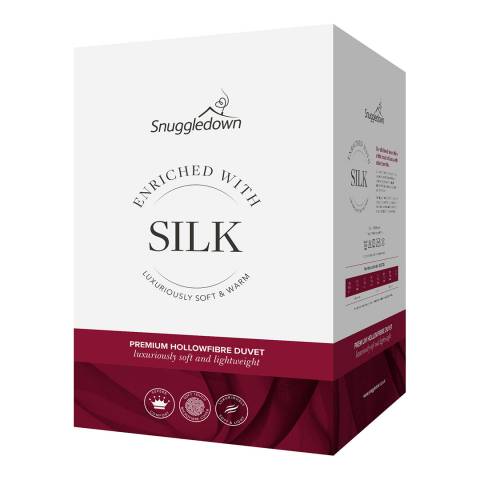 Snuggledown Enriched with Silk Single 10.5 Tog Duvet