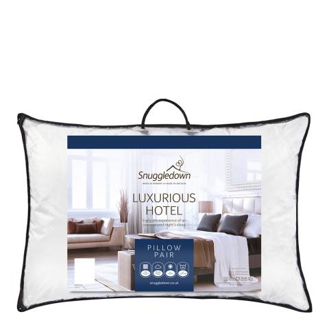 Snuggledown Luxurious Hotel Pair of Pillows