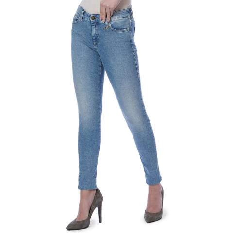 Diesel Light Blue Slandy Super Slim-Skinny Jeans
