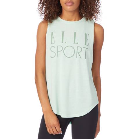 Elle Sport Mint Green Signature Cotton Vest