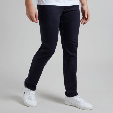 Wrangler Dark Blue Greensboro Regular Stretch Jeans
